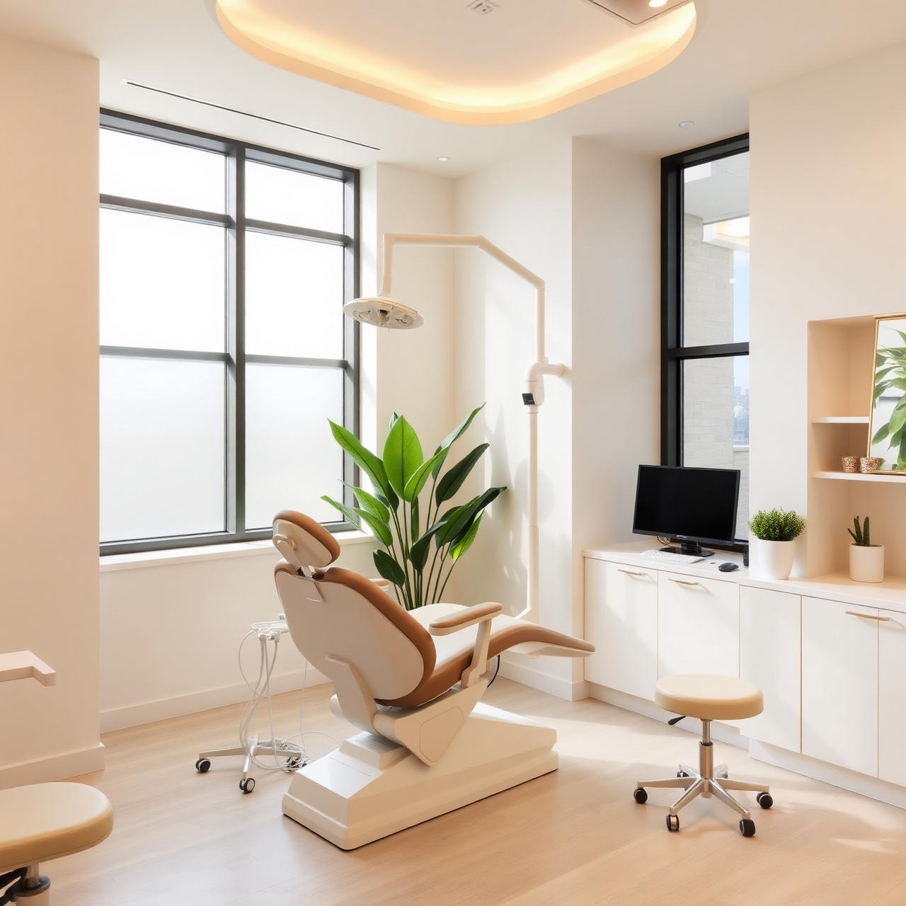 A calm space, designed like a home.
